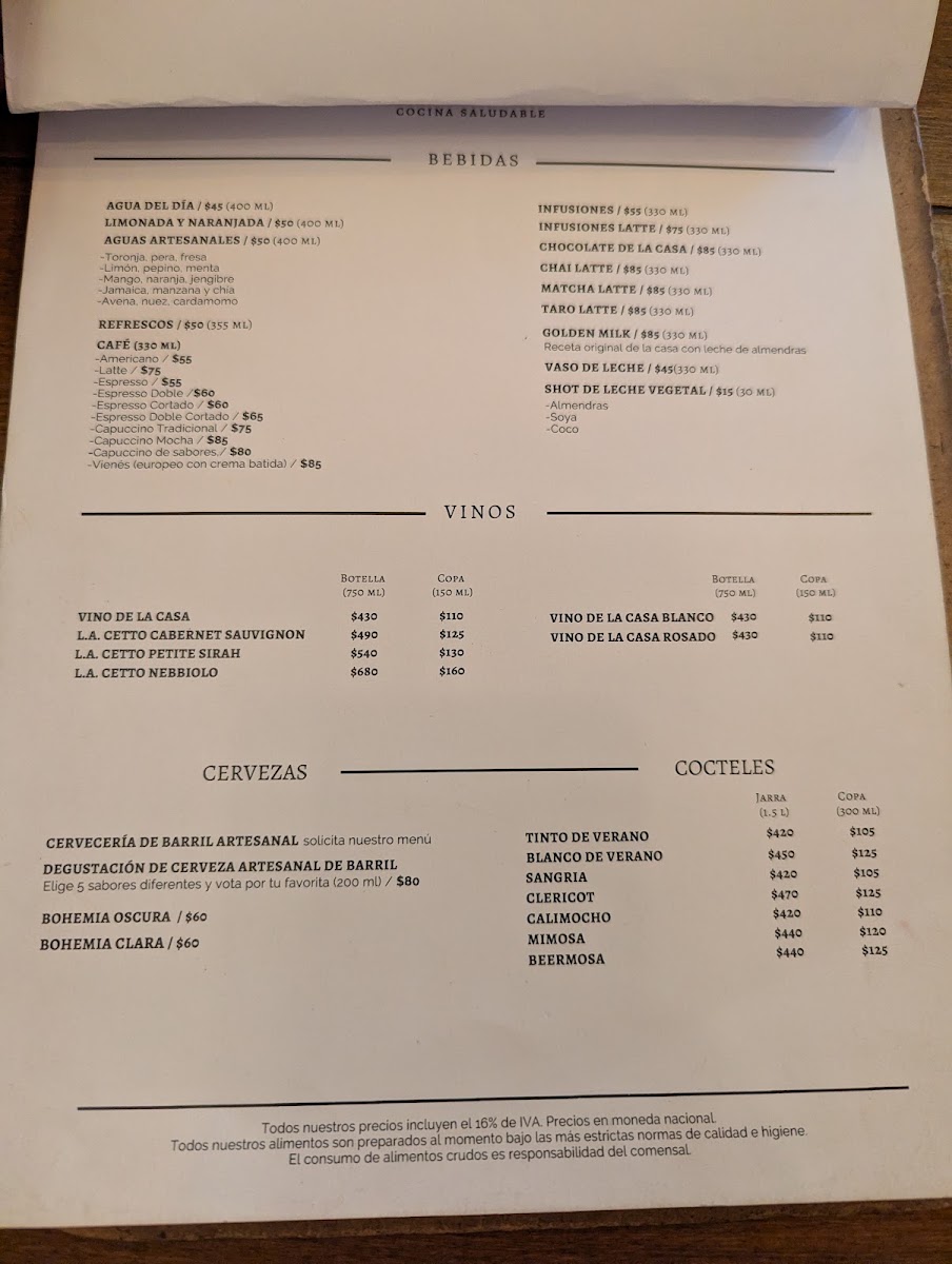 Central 1123 Menu Photo 2