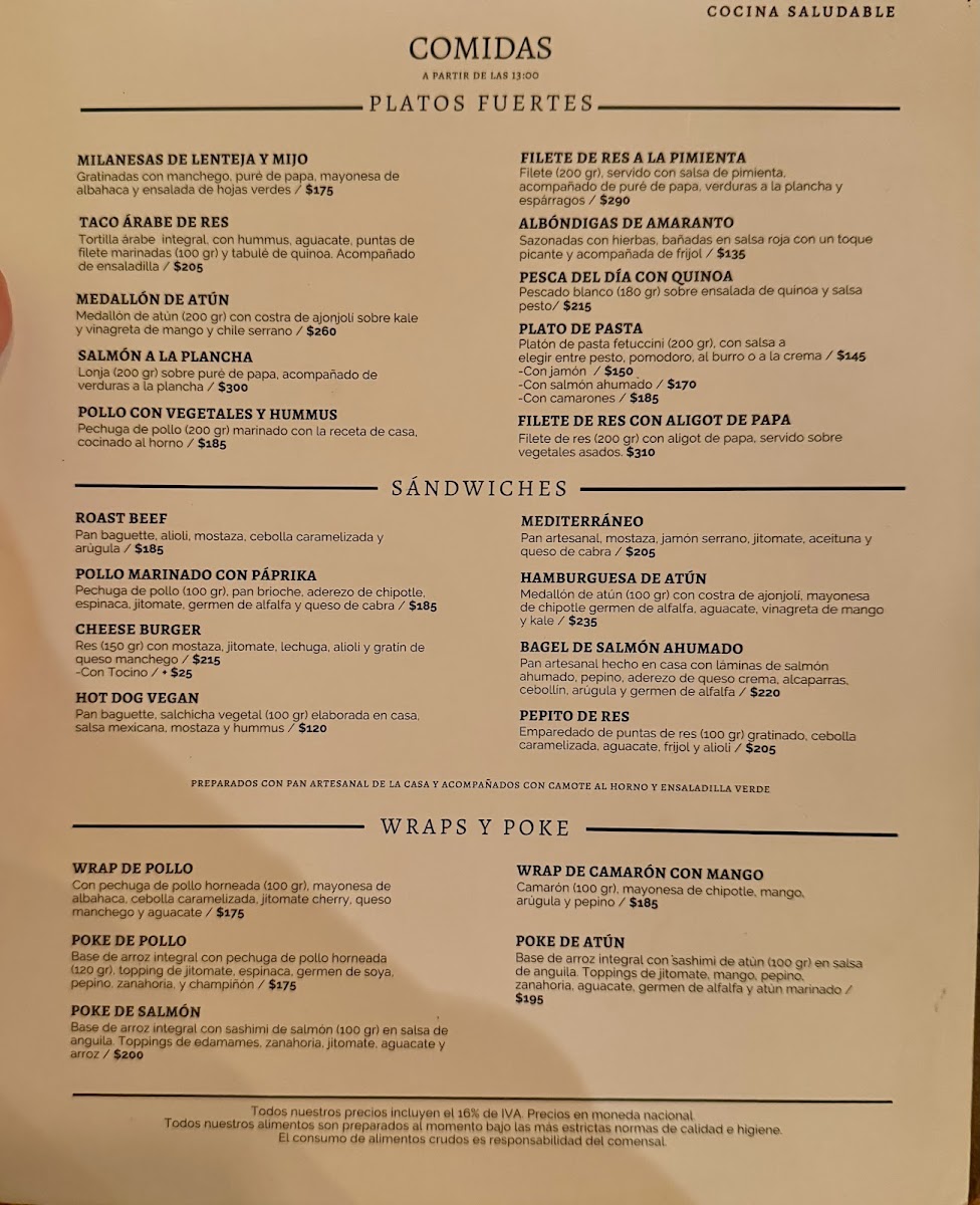 Central 1123 Menu Photo 5