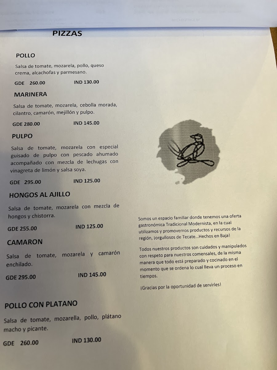 Cenzontle Restaurante Menu Photo 7