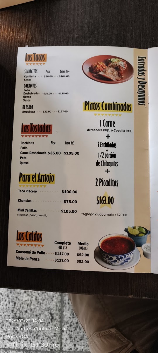 Chapala Comedor Mx Menu Photo 2