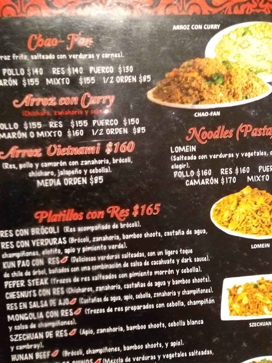 Chi-Palace Costa Azul Menu Photo 10