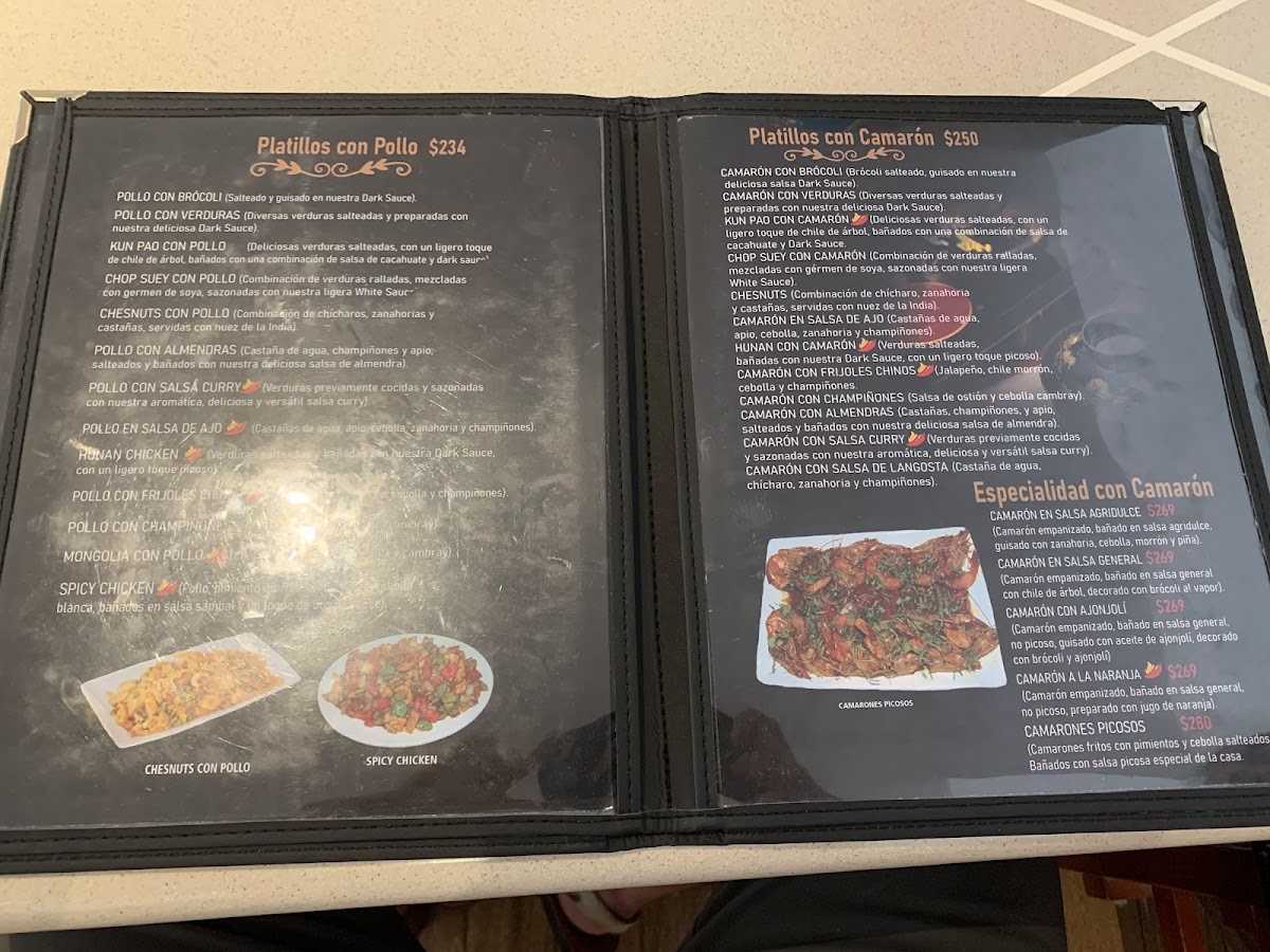 Chi-Palace Costa Azul Menu Photo 5