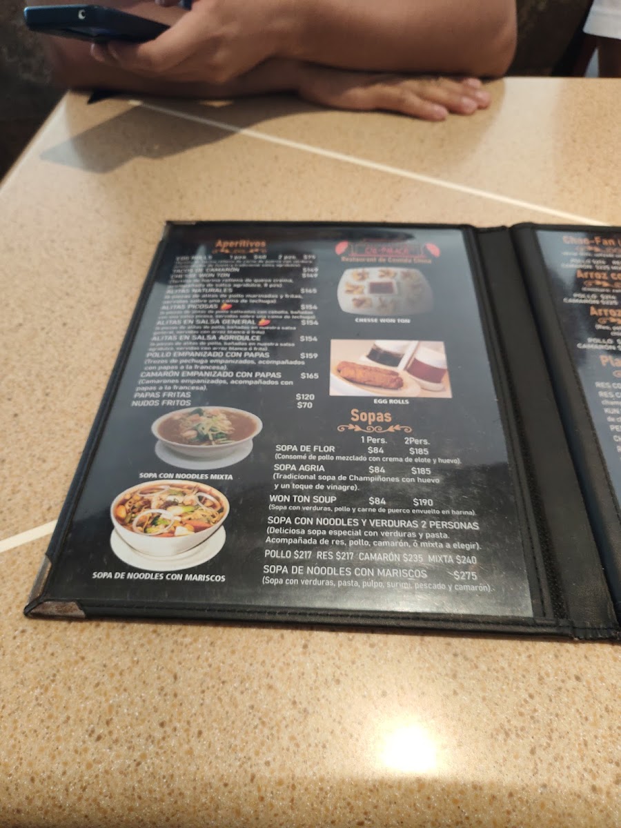 Chi-Palace Costa Azul Menu Photo 6