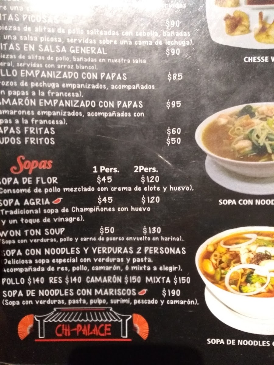 Chi-Palace Costa Azul Menu Photo 7
