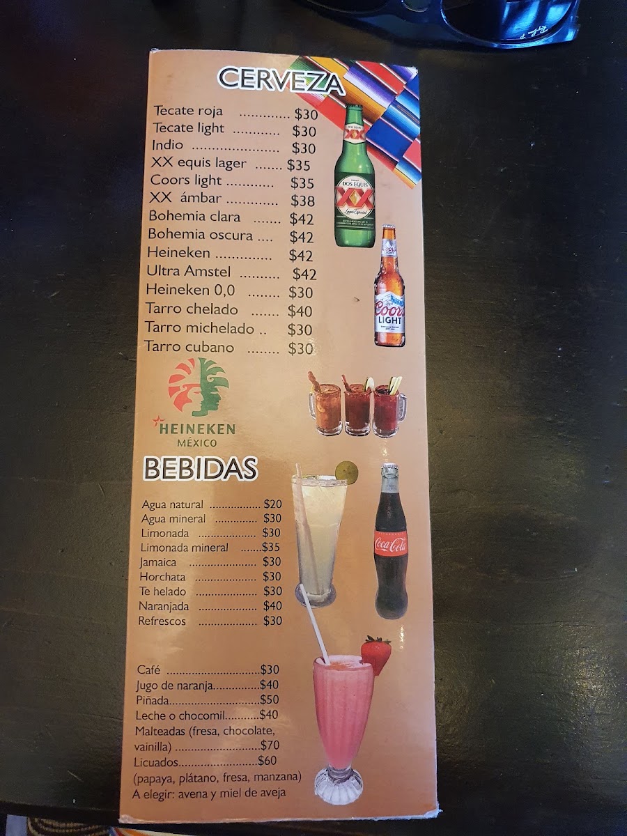 Chihuahua's Restaurant Menu Photo 8