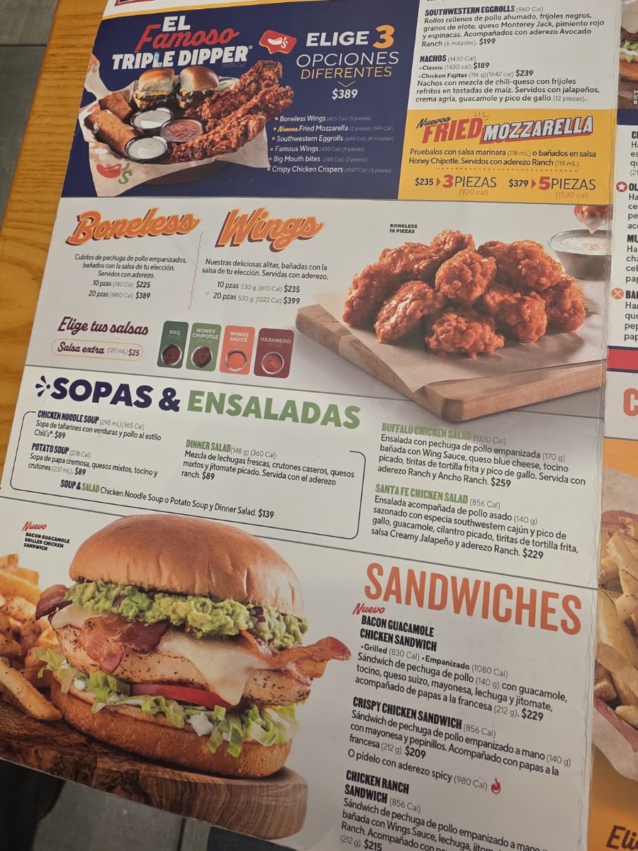 Chili's Menu Photo 5