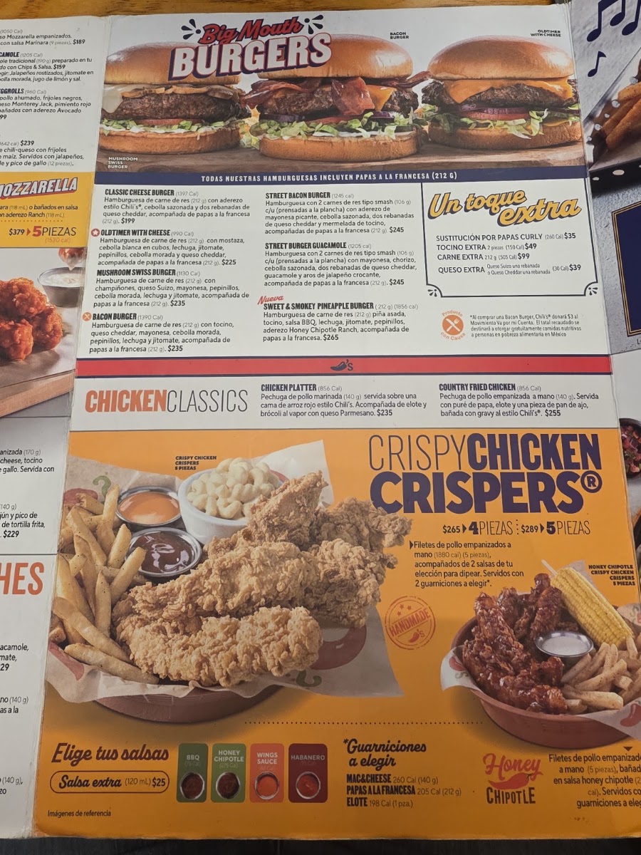 Chili's Menu Photo 6