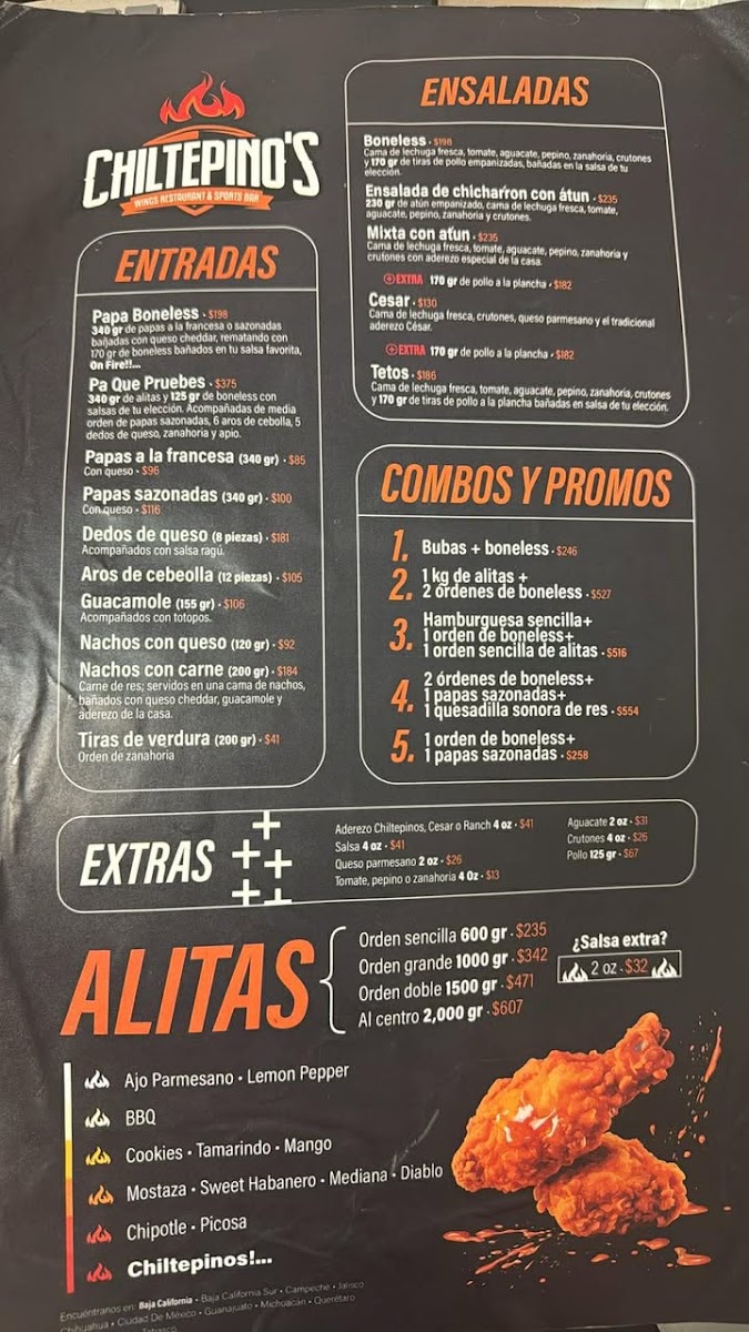 Chiltepino’S Nuevo Mexicali Menu Photo 2