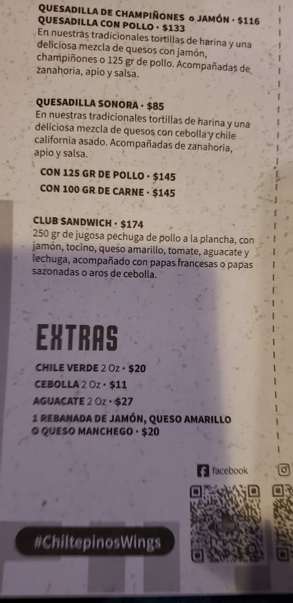 Chiltepino’S Nuevo Mexicali Menu Photo 3