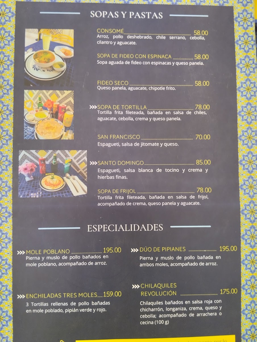 Clementina Cocina Poblana Menu Photo 10