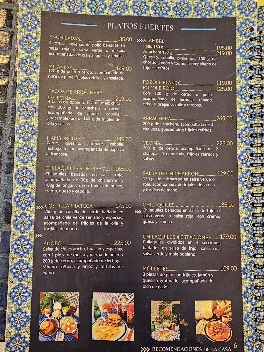 Clementina Cocina Poblana Menu Photo 2