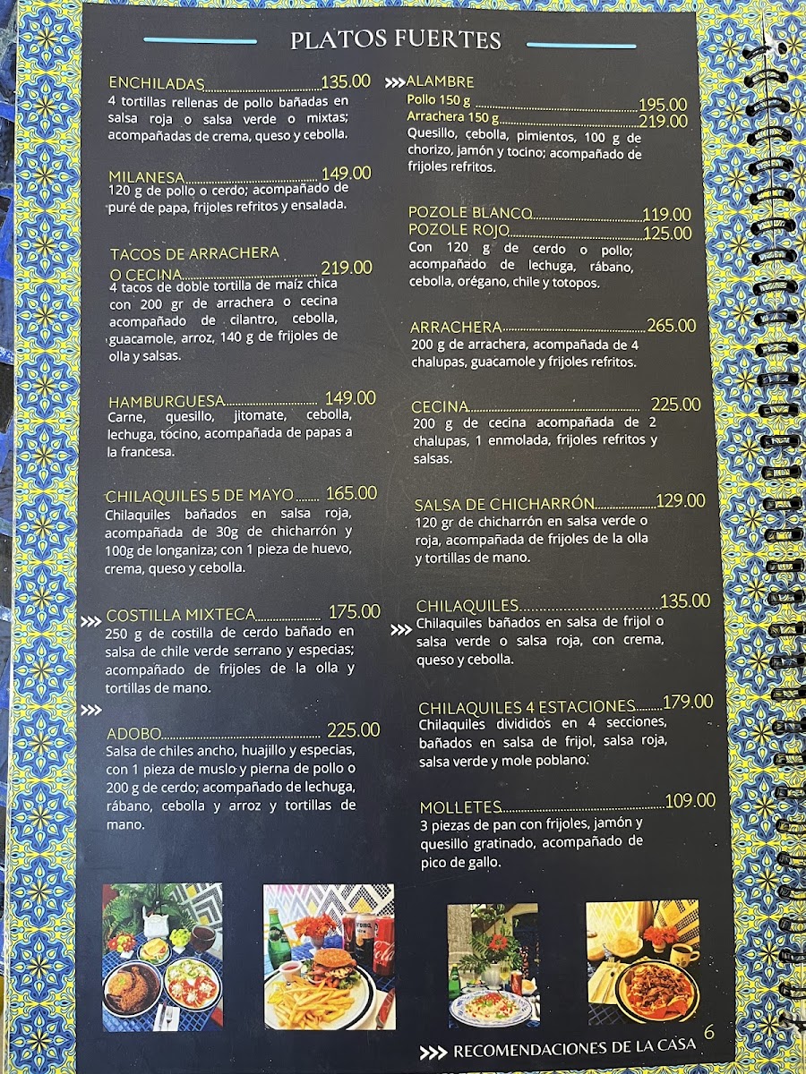 Clementina Cocina Poblana Menu Photo 4
