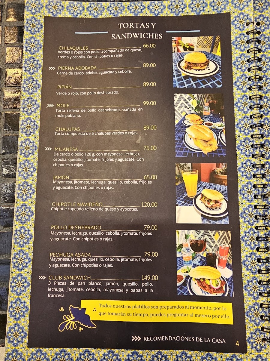 Clementina Cocina Poblana Menu Photo 5