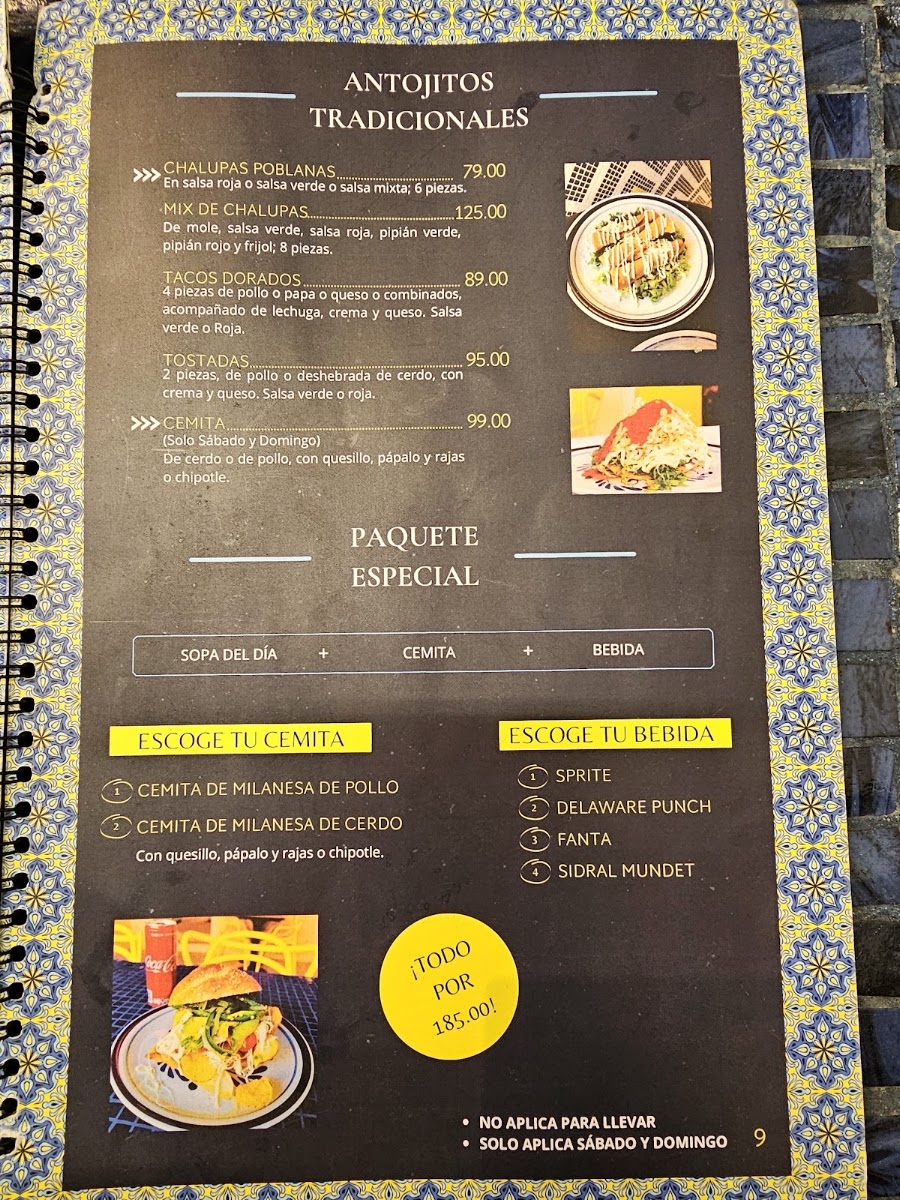 Clementina Cocina Poblana Menu Photo 8