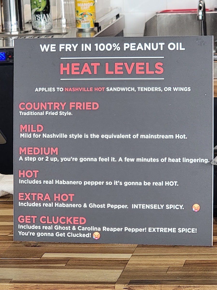 Cluck Kitchen Menu