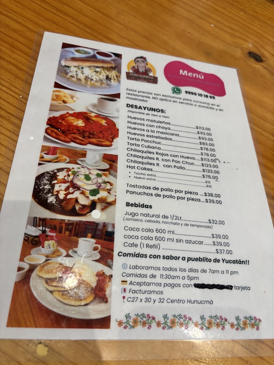 Cocina Dna.Guinelia Menu Photo 4