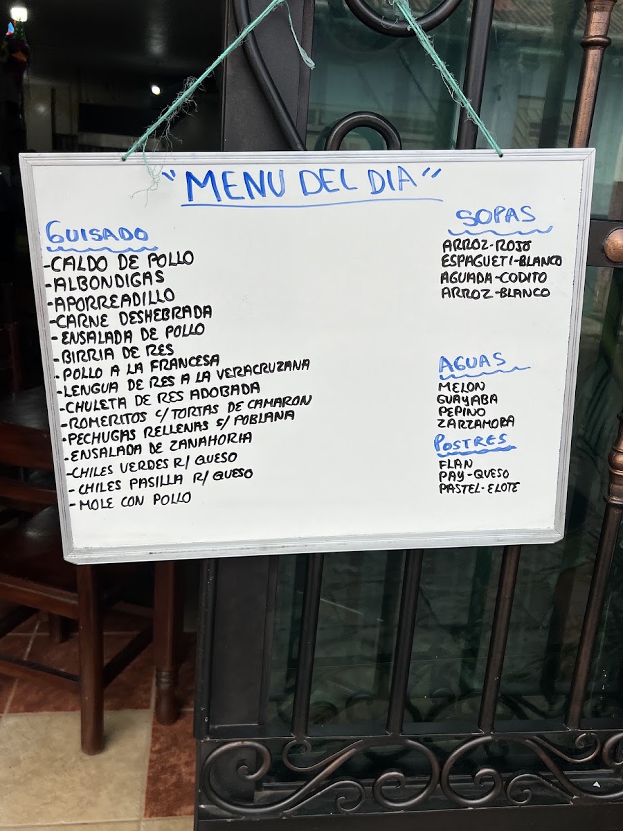 Cocina Economica Mary Menu Photo 3