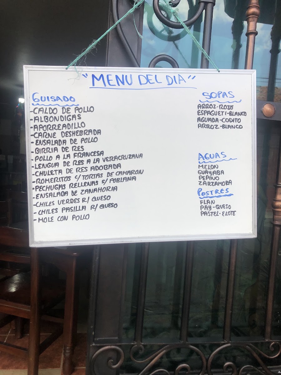 Cocina Economica Mary Menu Photo 6