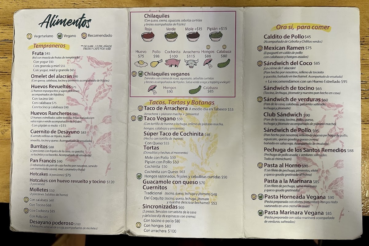 Coco y El Alacran cafe de especialidad y comida deliciosa Menu Photo 2