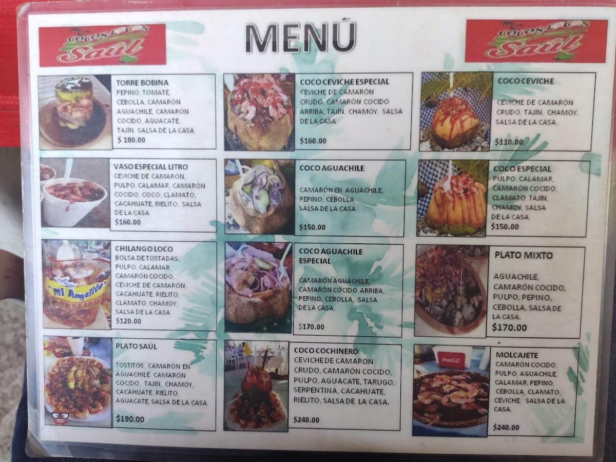 Cocos Locos Saul Menu Photo 10