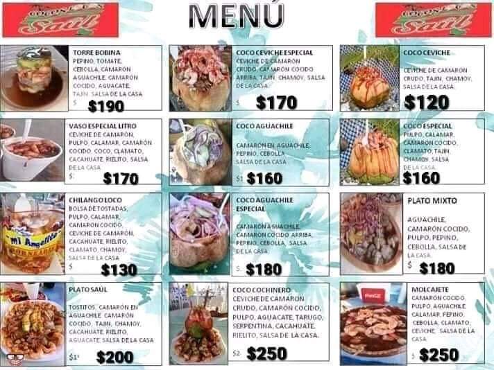Cocos Locos Saul Menu Photo 5