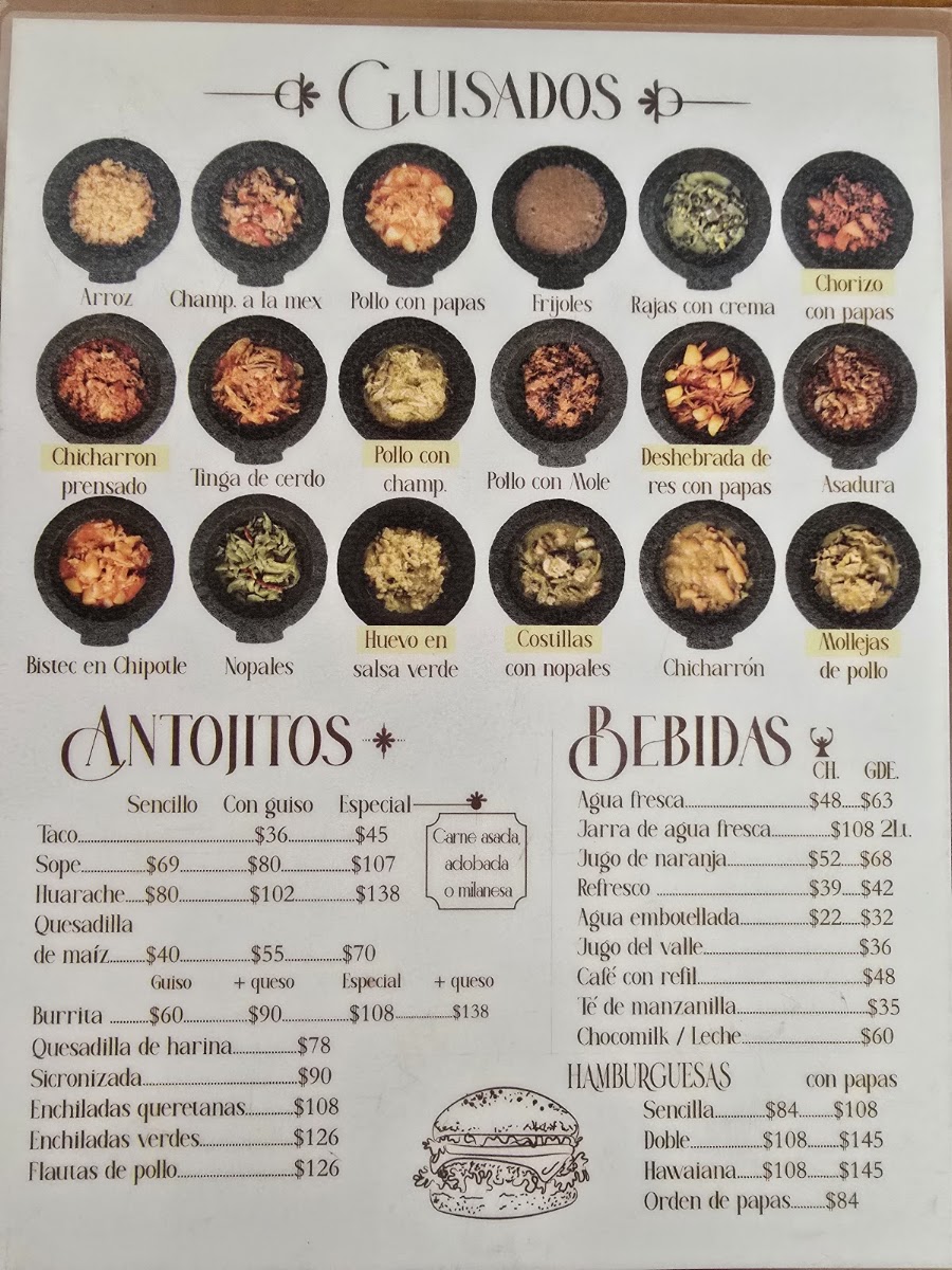 Comal antojitos mexicanos Menu Photo 2