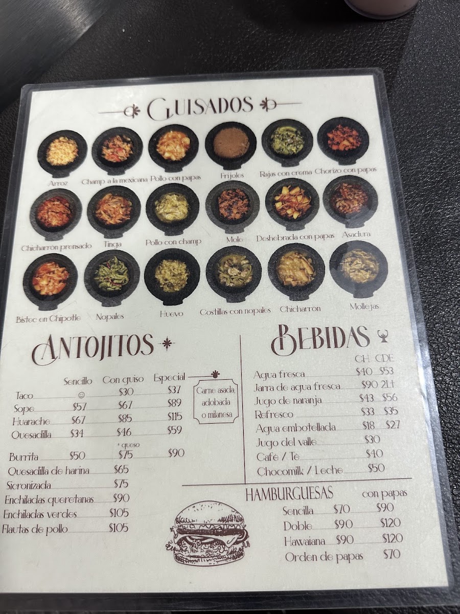 Comal antojitos mexicanos Menu Photo 3