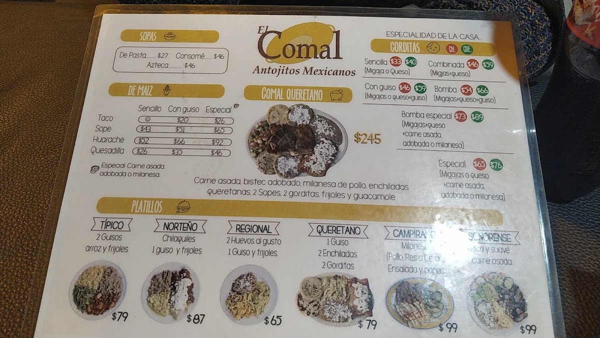 Comal antojitos mexicanos Menu Photo 8