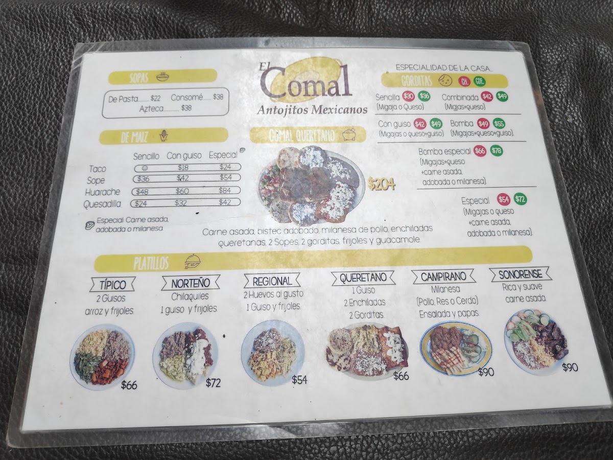 Comal antojitos mexicanos Menu Photo 9