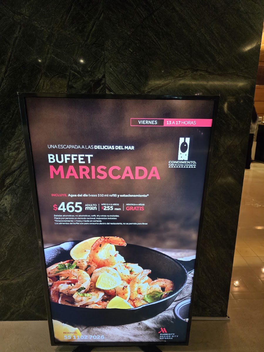 Condimento Menu