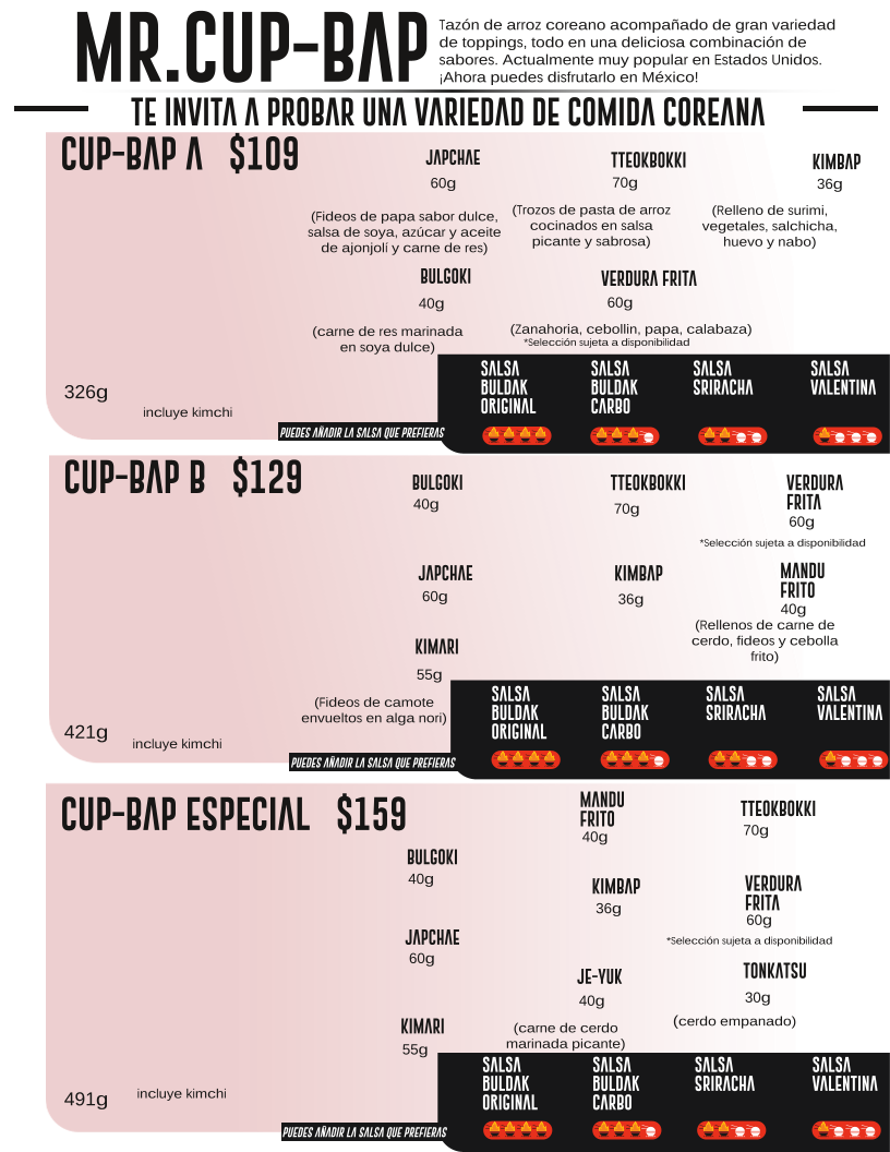 Cook Ramen Anahuac Menu