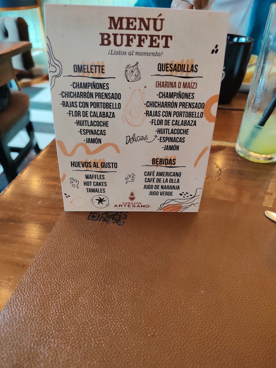 Corazon Artesano Menu Photo 4