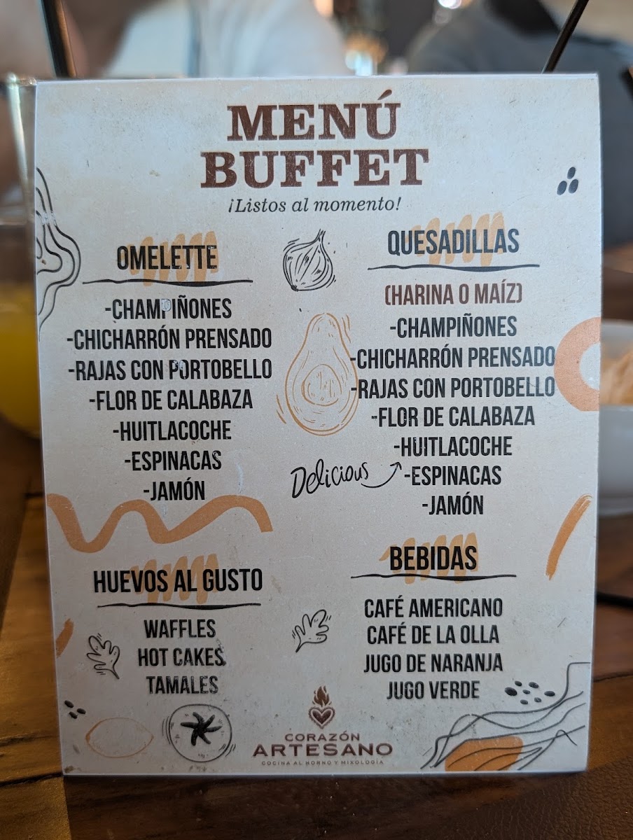 Corazon Artesano Menu Photo 8
