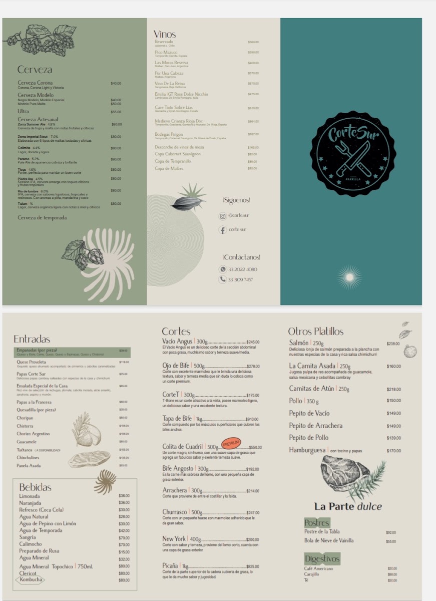 Corte Sur Parrilla Menu Photo 5