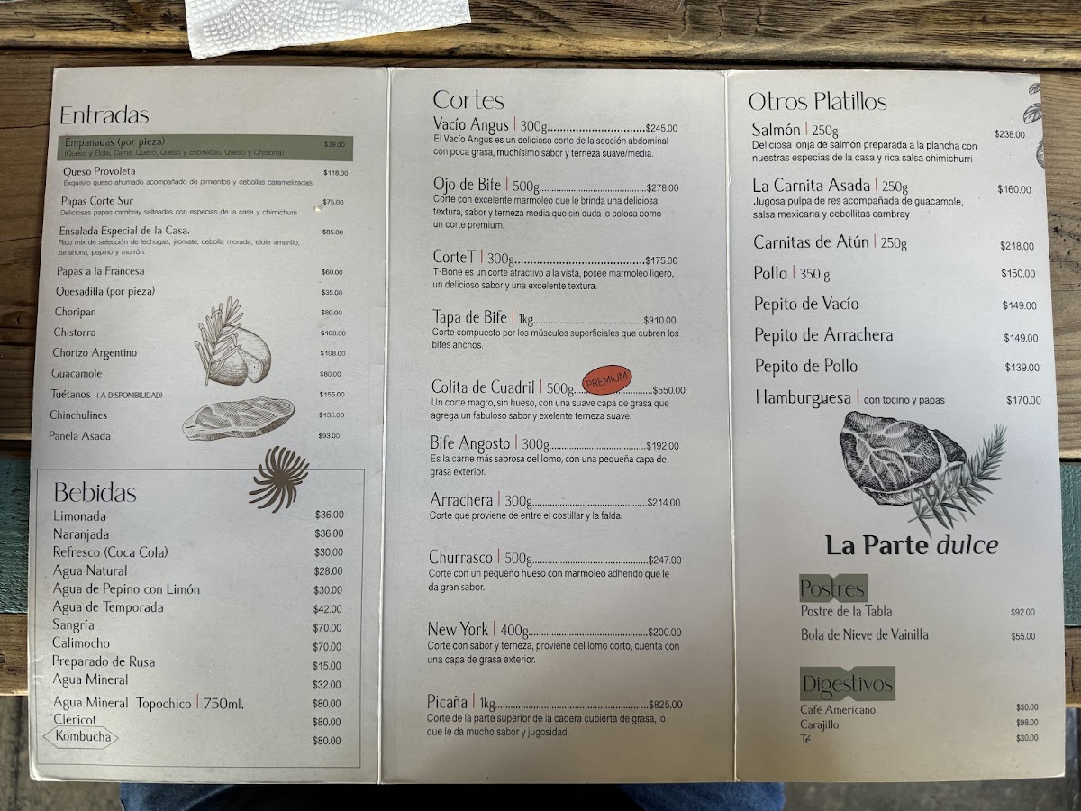 Corte Sur Parrilla Menu Photo 8