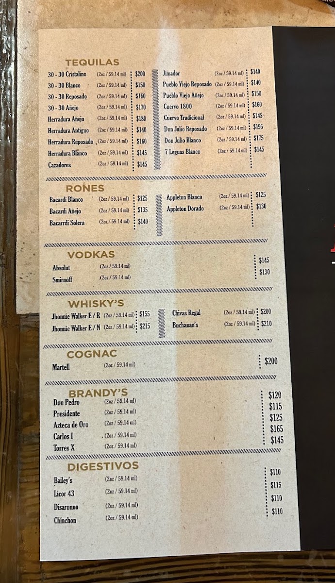 Cortes Y Carnes Asadas Ruben Menu Photo 2
