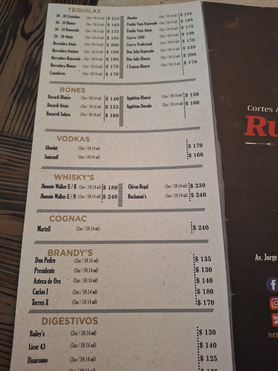 Cortes Y Carnes Asadas Ruben Menu Photo 6