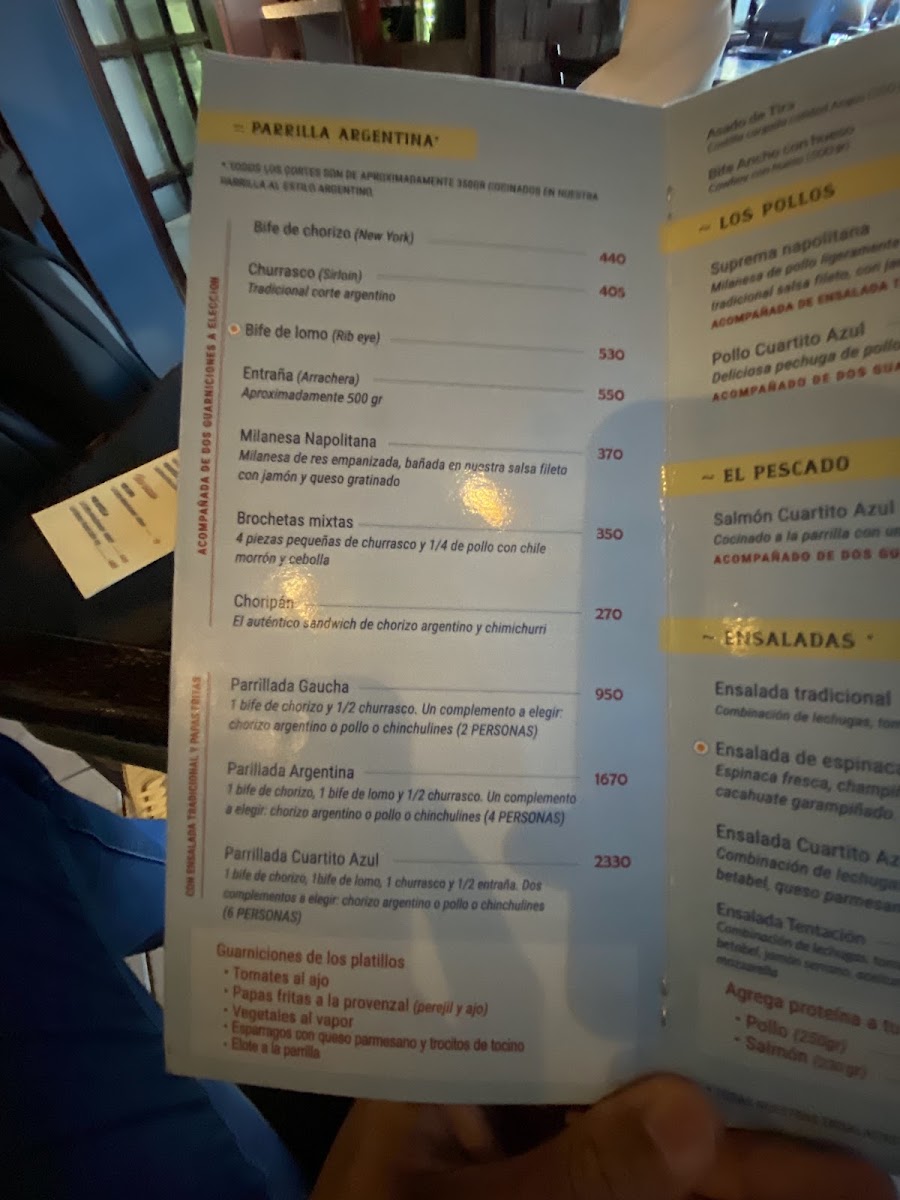 Cuartito Azul Menu Photo 9