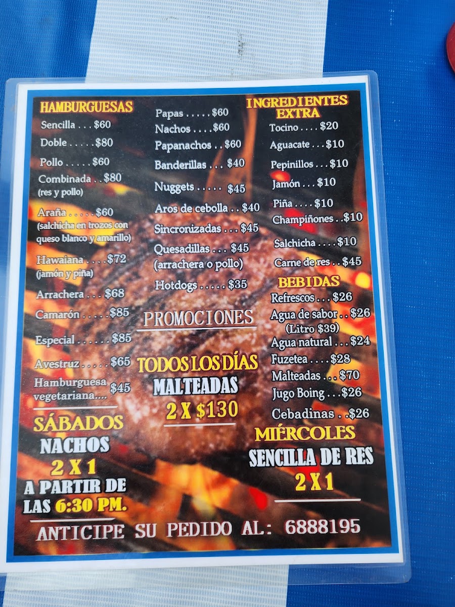 Cunao's Burguer Menu Photo 2