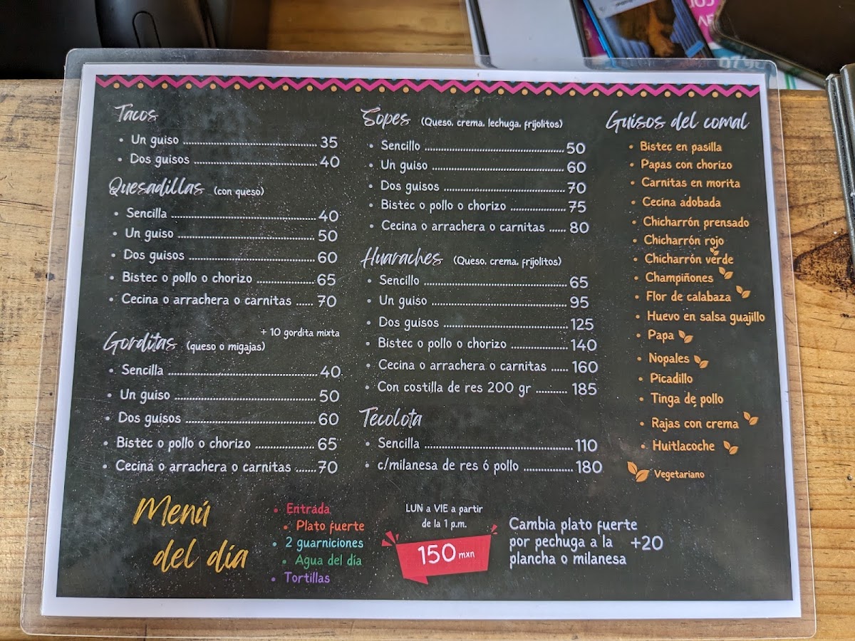 Currucucu Cocina Artesanal Mexicana Menu Photo 2