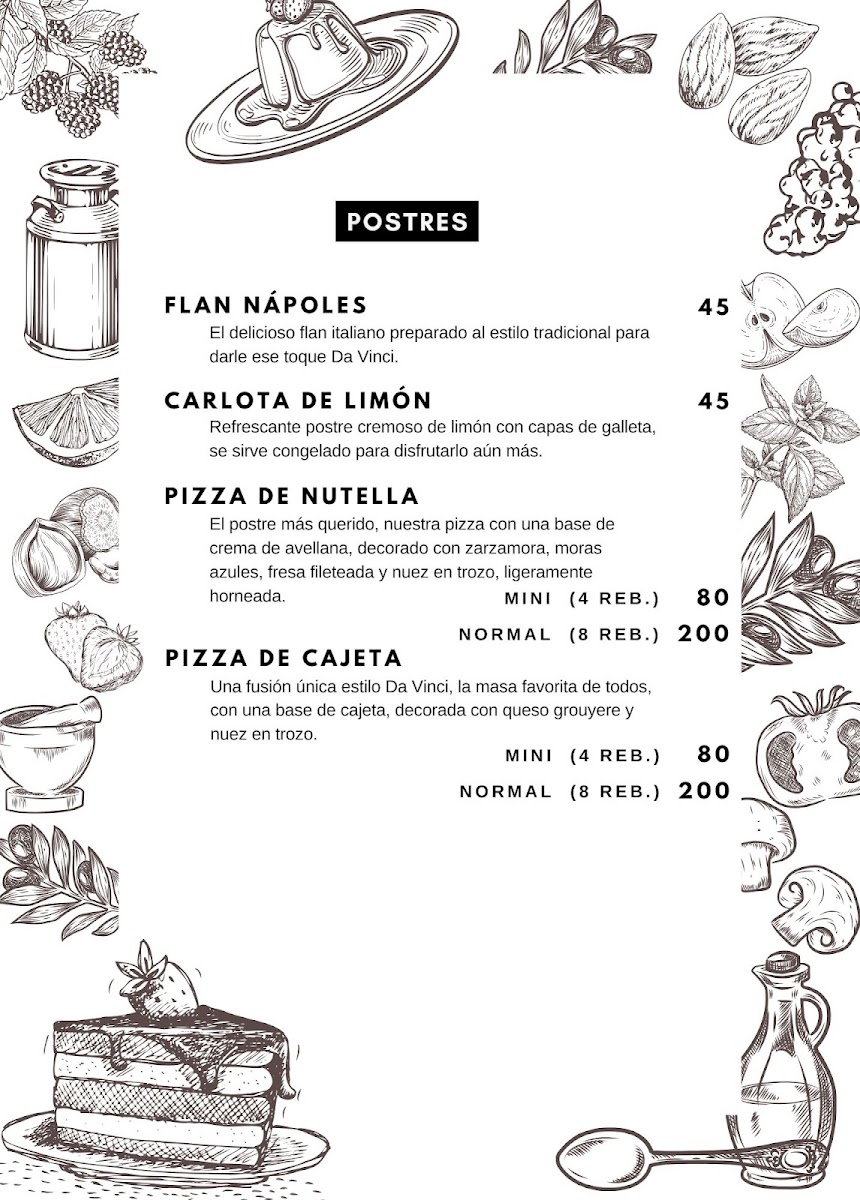 Da Vinci Pizzeria Menu Photo 10