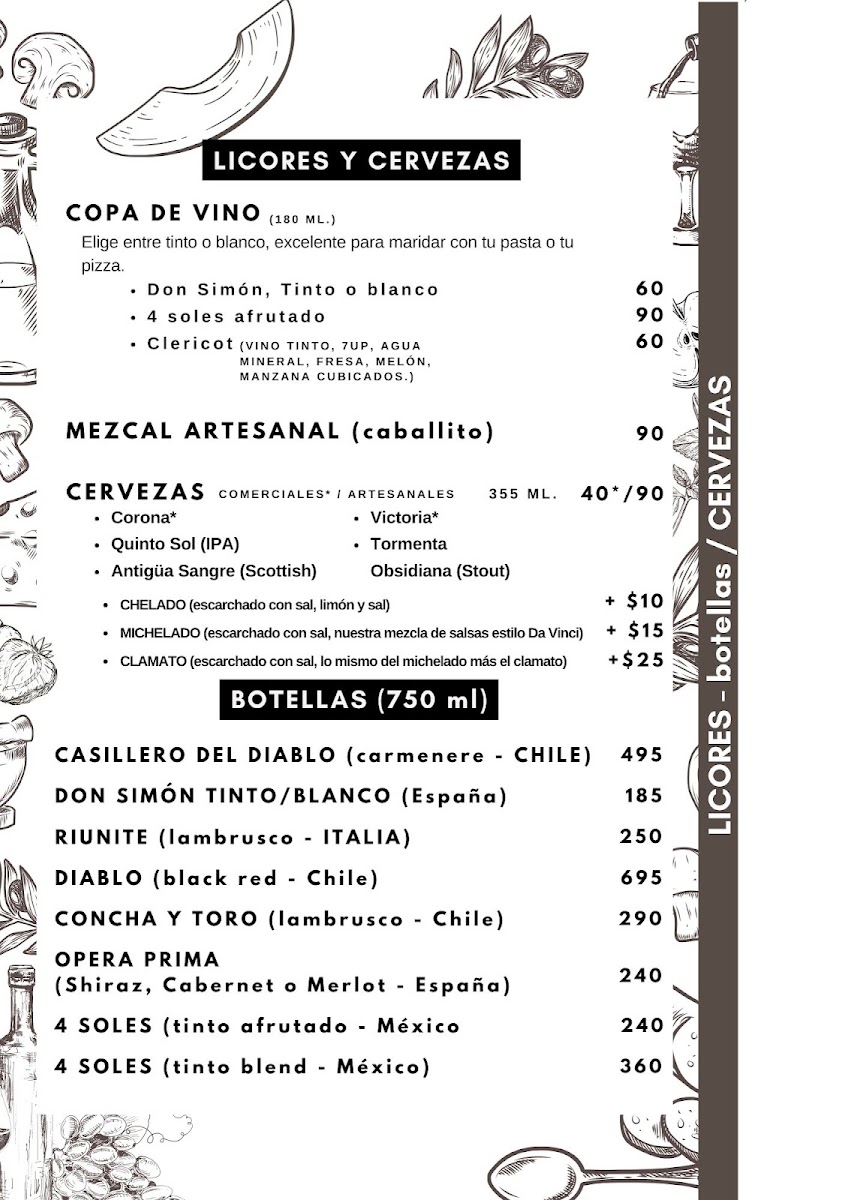 Da Vinci Pizzeria Menu Photo 8