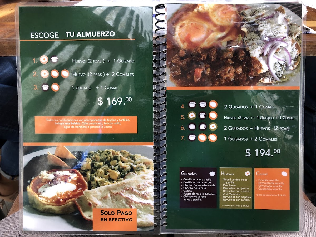 De Manana Almuerzos Menu Photo 4