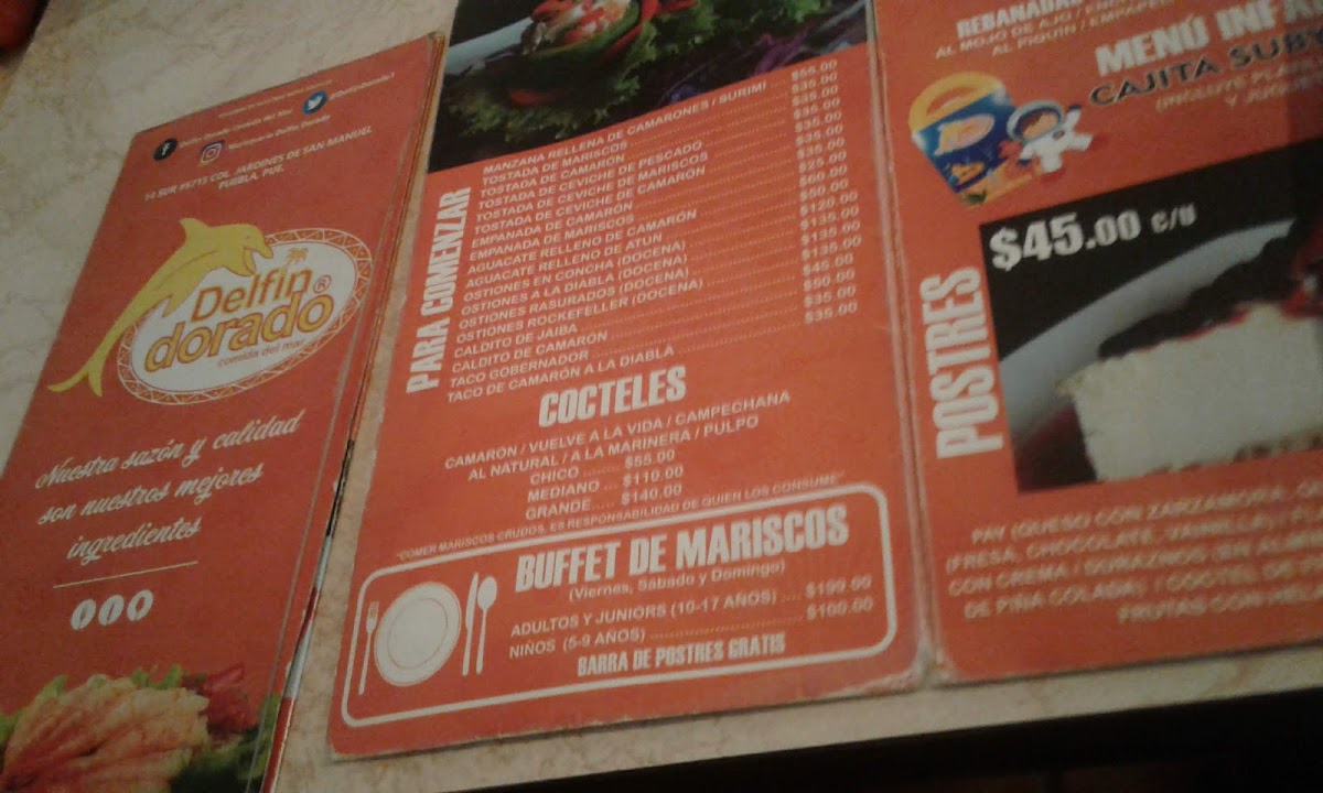 Delfin Dorado Suc. Puebla Menu Photo 5