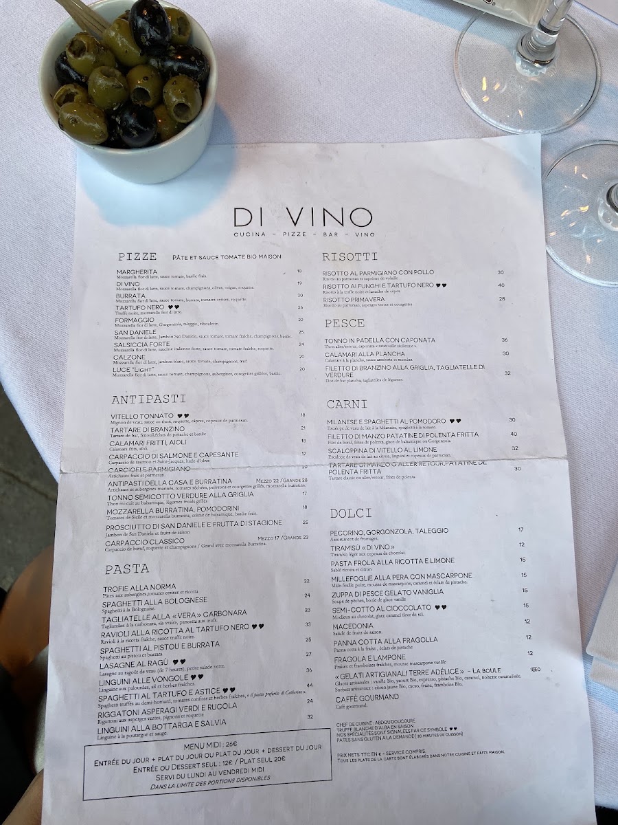 Di Vino Menu Photo 2