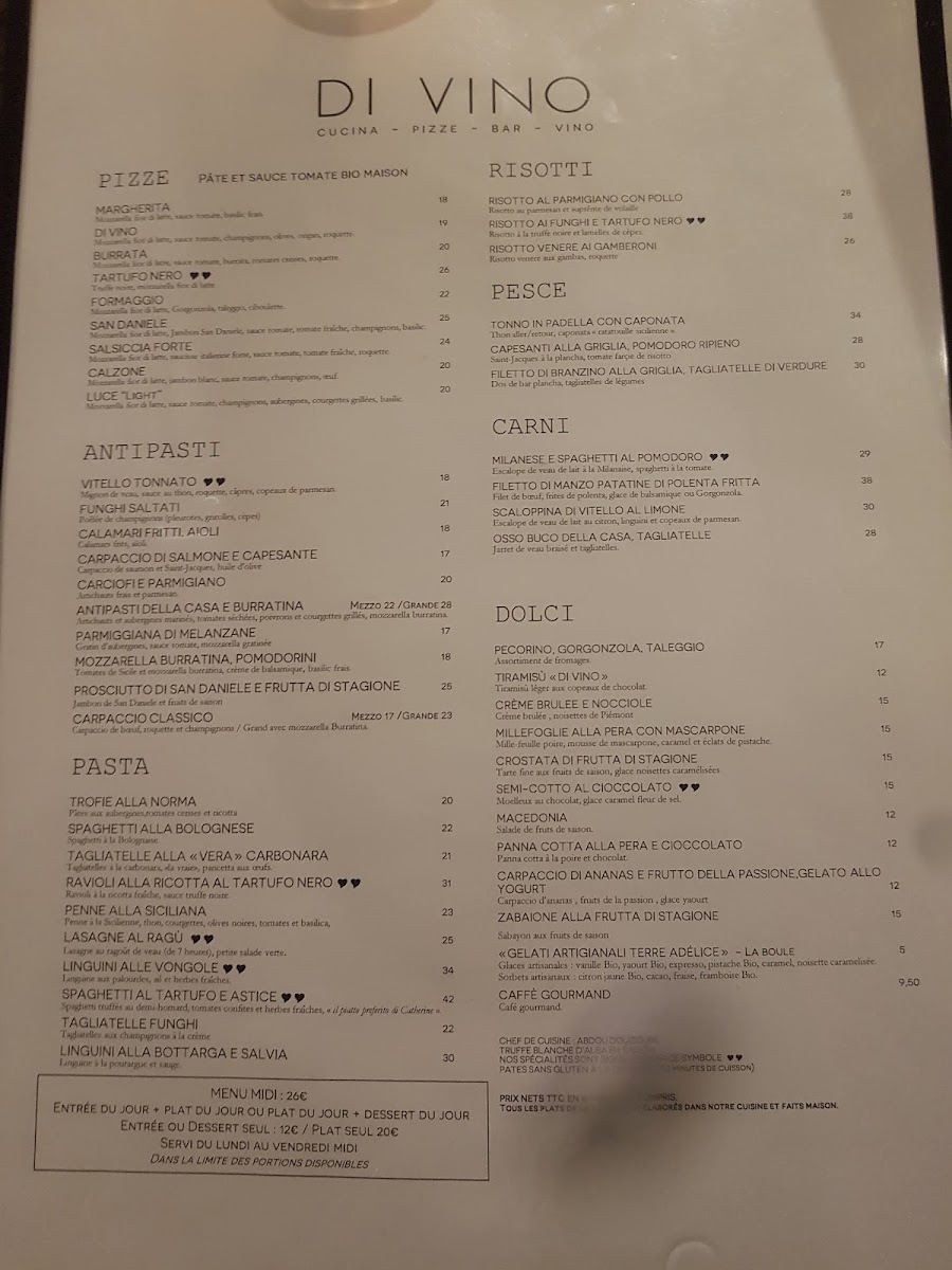 Di Vino Menu Photo 3