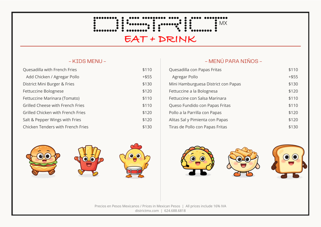 District Mx Menu Photo 2