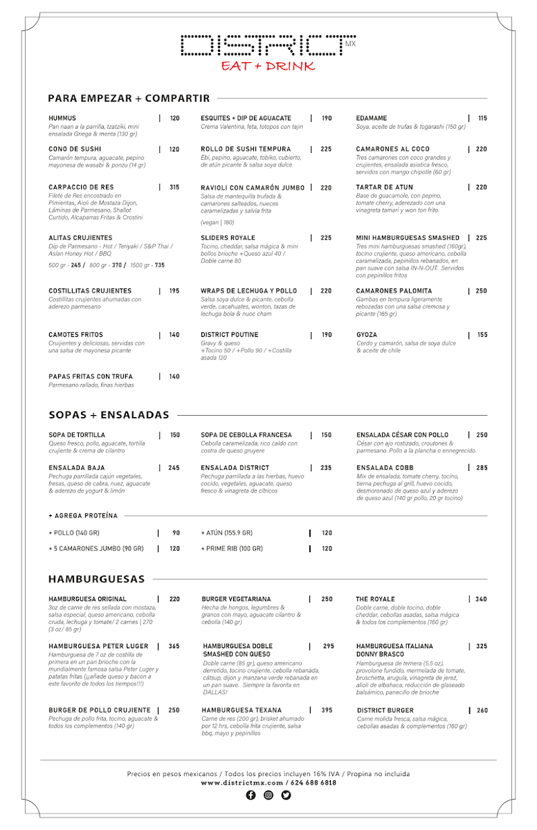 District Mx Menu Photo 5