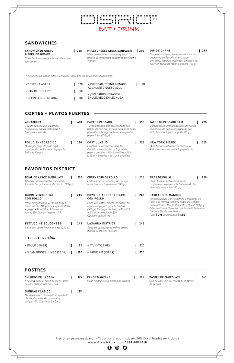 District Mx Menu Photo 6