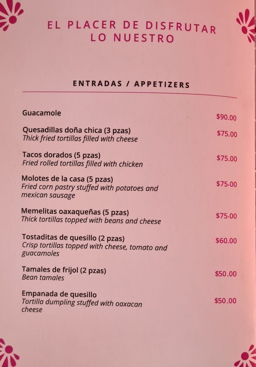 Doña Chica Menu Photo 10